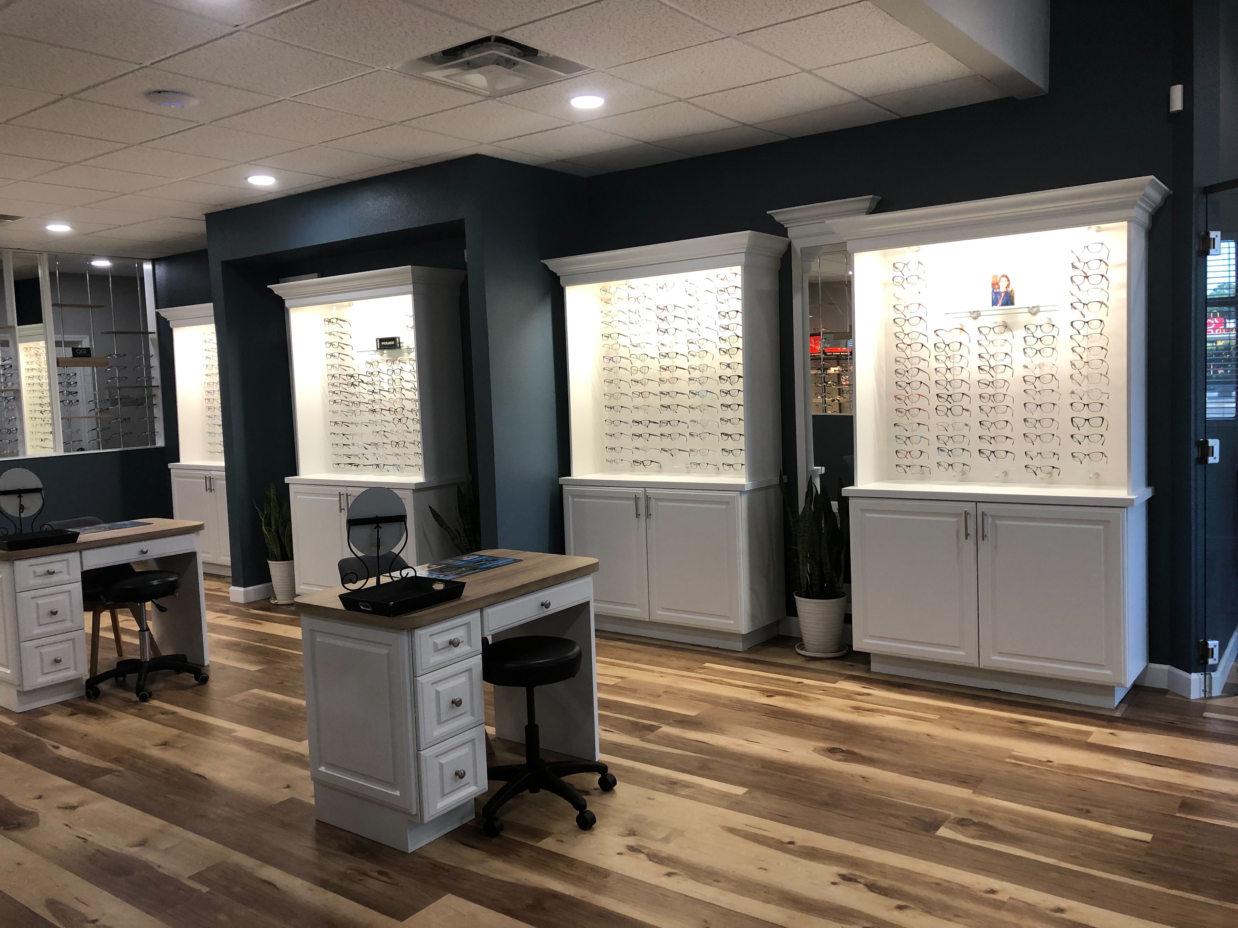 The frame galleries at Walesby Vision Center